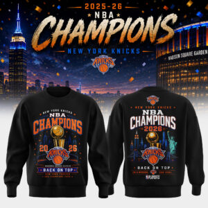 Nba Champions Merch 2026 Trophy Winner Sweatshirt Basketball Lover Gift