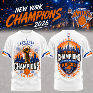 New York Knicks Merch 2026 Championship Celebration T-Shirt Basketball Fan Gift