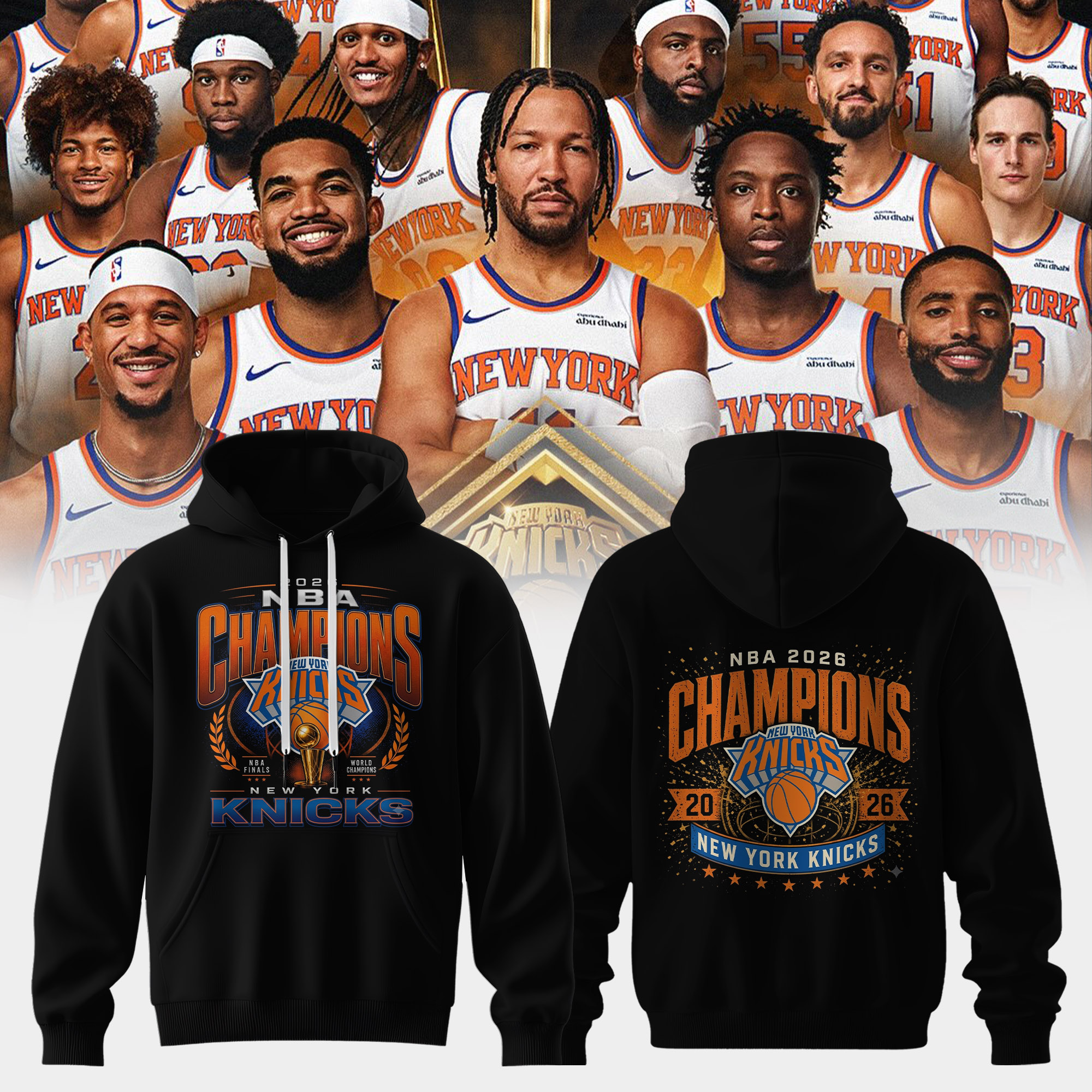 New York Knicks Merch 2026 Champions Season Hoodie Gift Ideas For Fans