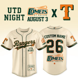 Rangers University Of Texas Dallas Edition Jersey Gift For Sports Fans
