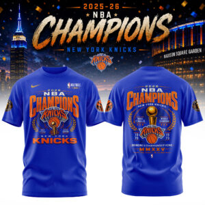 New York Knicks Merch 2026 Nba Champions T-Shirt Gift For Basketball Fans