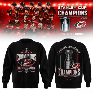 Carolina Hurricanes Merch 2026 Trophy Winner Sweatshirt Hockey Fan Gift