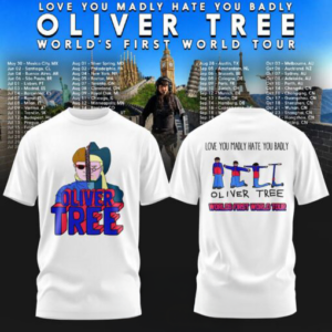 Oliver Tree Alternative Music Fans Retro Cartoon Graphic T-Shirt