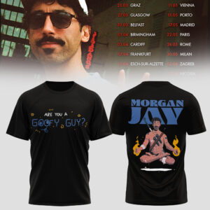 Morgan Jay Merch 2026 Goofy Guy Tour T-Shirt Fan Gift