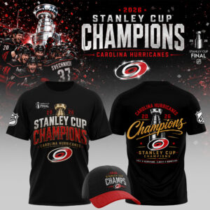 Carolina Hurricanes Merch 2026 Stanley Cup Champions T-Shirt Hockey Fan Gift
