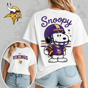 Minnesota Vikings X Snoopy Football Game Day Unisex T-Shirt