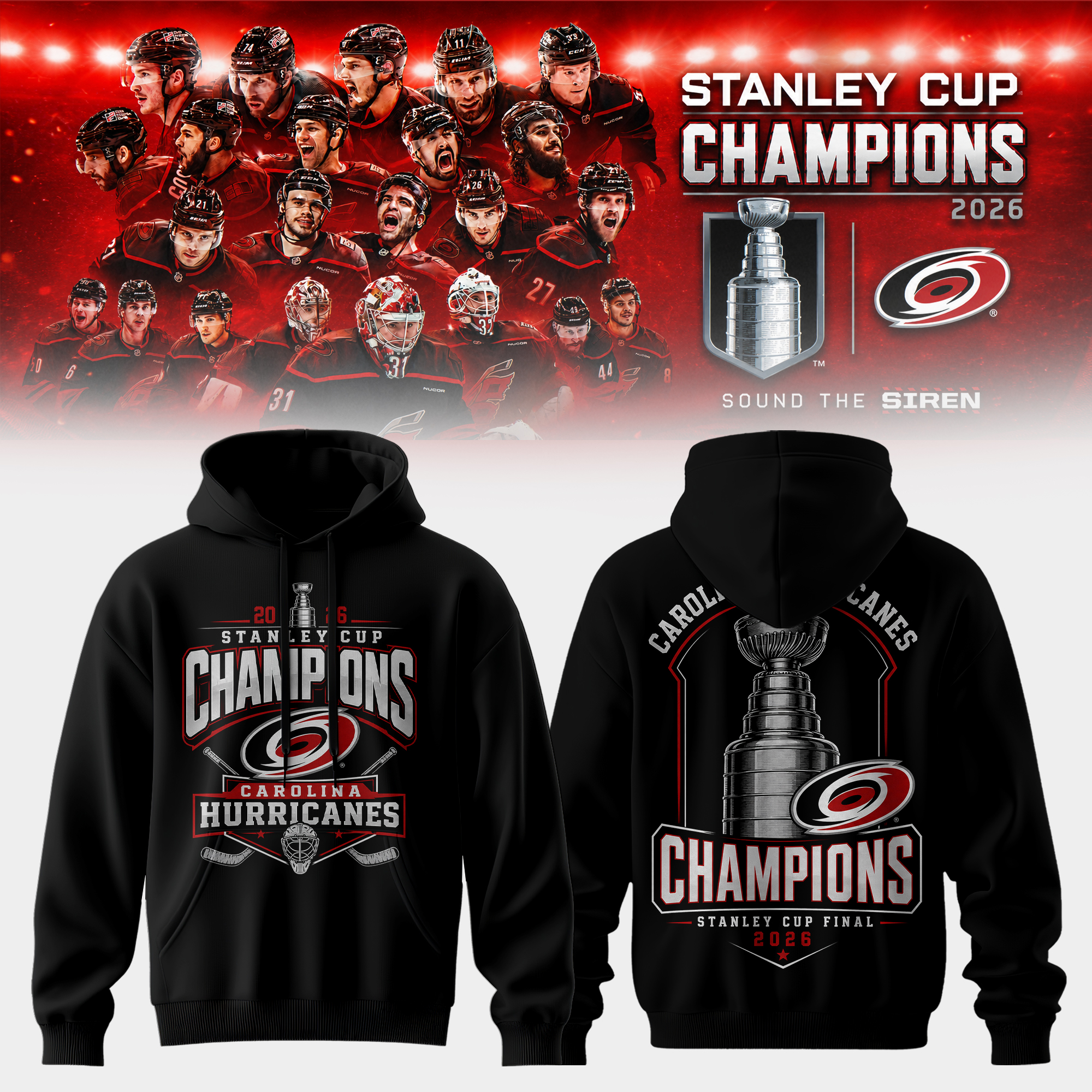 Carolina Hurricanes Merch 2026 Championship Legacy Collection Fan Gift