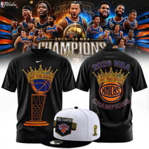 New York Knicks Merch 2026 Championship Victory T-Shirt Basketball Fan Gift