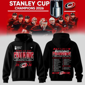 Carolina Hurricanes Merch 2026 Championship Legacy Hoodie Hockey Lover Gift