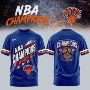 New York Knicks Merch 2026 Trophy Winner T-Shirt Basketball Lover Gift