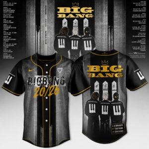 Bigbang Merch 2026 Anniversary Collection Jersey Fan Gift