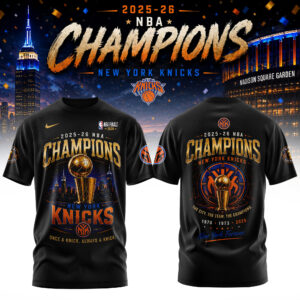 New York Knicks Merch 2026 Nba Champions T-Shirt Gift For Basketball Fans
