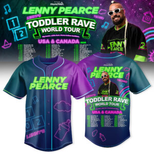 Lenny Pearce Toddler Rave World Tour Jersey Music Fan Edition