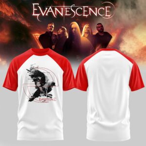 Evanescence Merch 2026 Tour Merchandise T-Shirt Best Gift For Fans