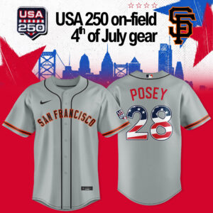 San Francisco Giants Posey Usa 250 Baseball Jersey Collection