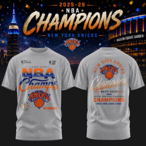 New York Knicks Merch 2026 Championship Victory T-Shirt Fan Gift