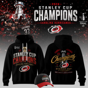 Carolina Hurricanes Merch 2026 Championship Celebration Hoodie Hockey