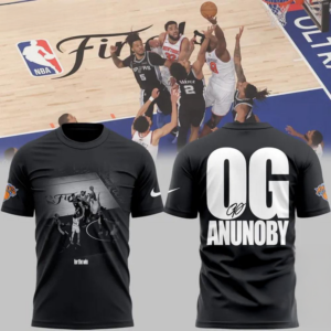 Og Anunoby New York Knicks Nba Final 2026 Signature 3D Shirt