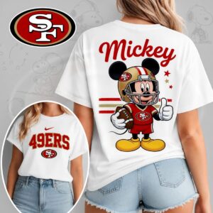 San Francisco 49Ers X Mickey Mouse Football Game Day Unisex T-Shirt