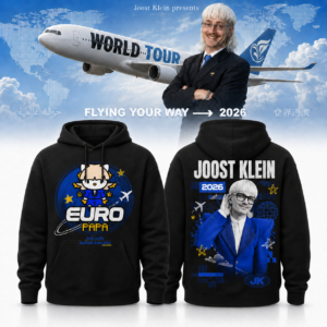 Joost Klein Merch 2026 Euro Papa World Tour Hoodie Gift For Fans