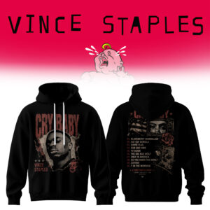 Vince Staples Cry Baby Tour Concert Hoodie Gift For Fans