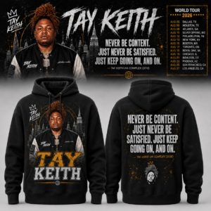 Tay Keith Producer Discography Hoodie Hip Hop Graphic Tee Rap Music Fan Hoodie