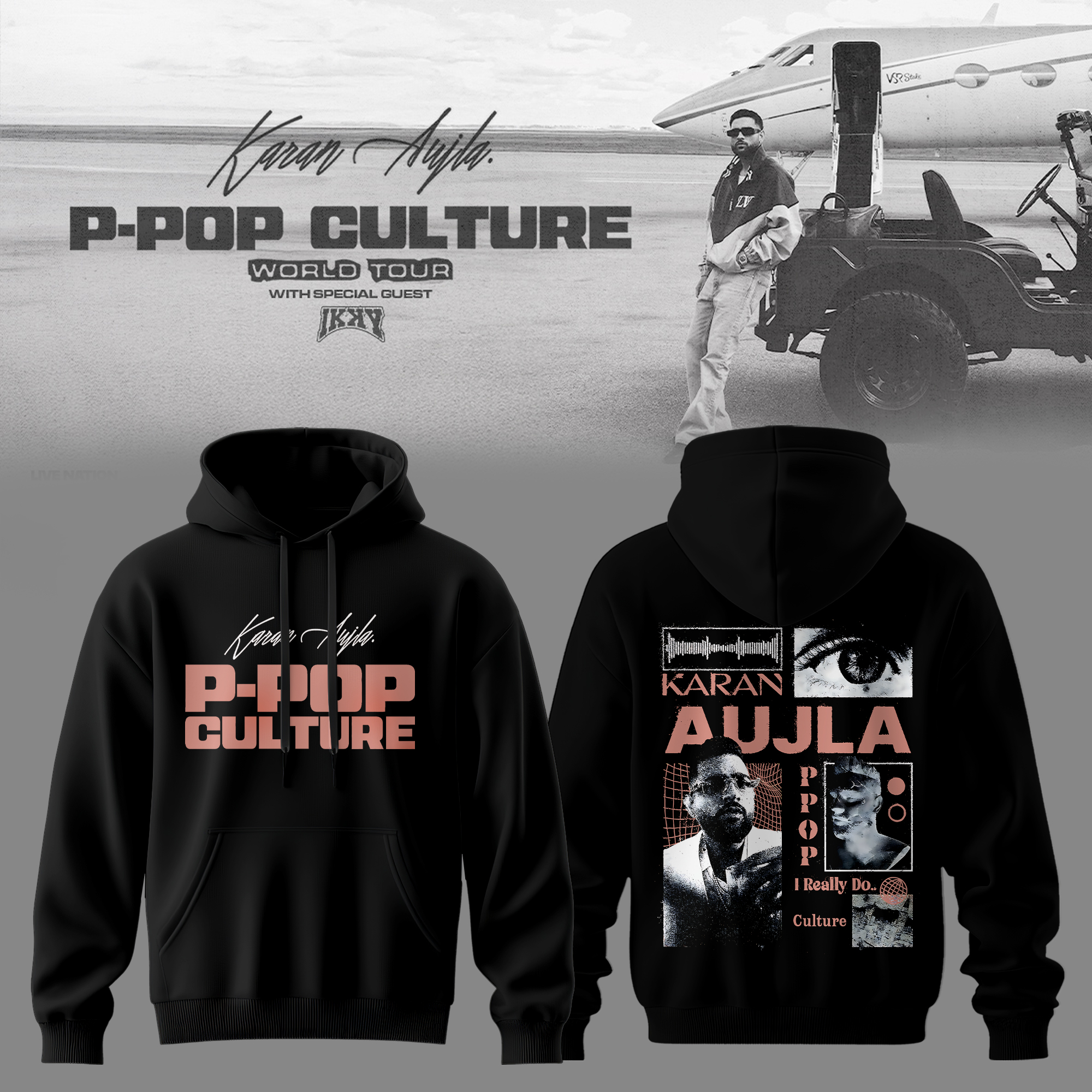 Ppop Culture Shadow Hoodie Premium Fan Collection