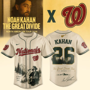 Noah Kahan Great Divide Tour 2026 Mlb Fan Collection
