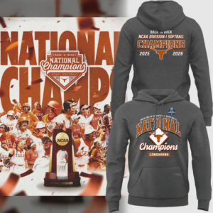 Texas Longhorns 2026 Ncaa Softball National Champions Hoodie