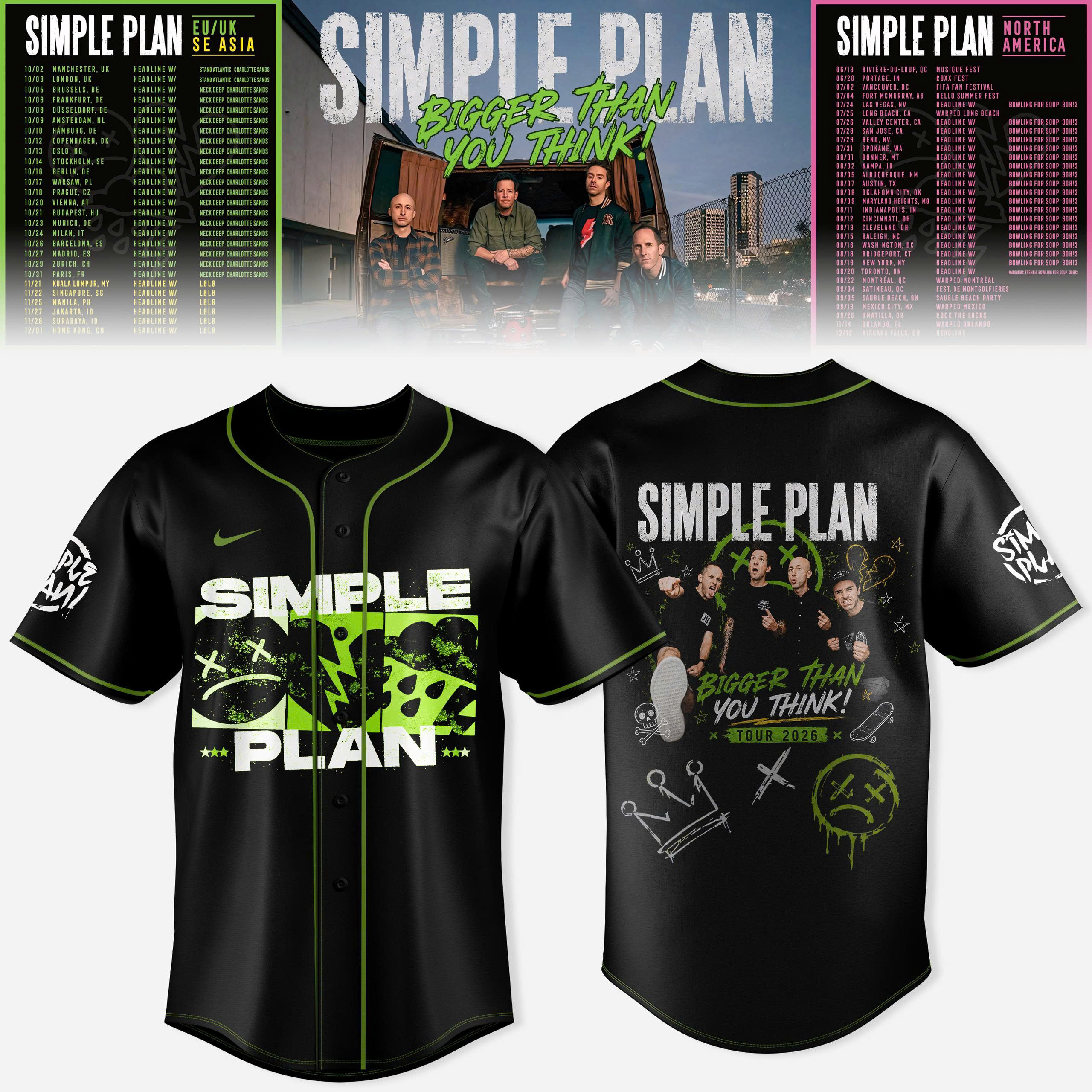 Bigger Than You Think Merch 2026 Concert Collection Jersey Music Lover Gift