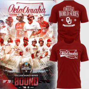 Oklaomaha 2026 Baseball College World Series T-Shirt