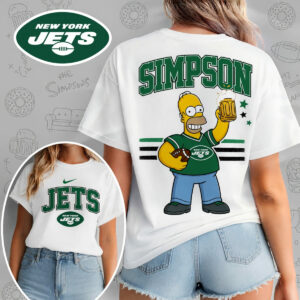 New York Jets X The Simpsons Football Game Day Unisex T-Shirt