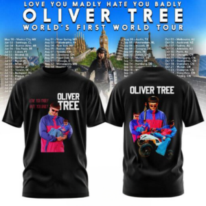 Oliver Tree Concert Tour Fans Vintage Double Sided Graphic T-Shirt