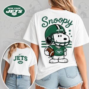 New York Jets X Snoopy Football Game Day Unisex T-Shirt