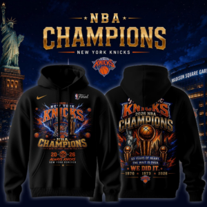 New York Knicks Merch 2026 Finals Victory Hoodie Best Fan Gift