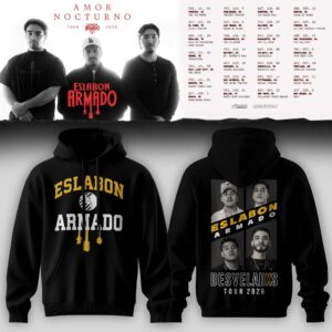 Eslabon Armado Merch 2026 Live Tour Hoodie Best Gift For Fans
