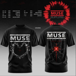 Muse Merch 2026 Concert Collection T-Shirt Best Gift For Fans