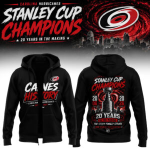 Carolina Hurricanes Merch 2026 Stanley Cup Champions Zip Hoodie Gift For Fans