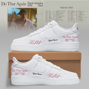 Malcolm Todd Do That Again Tour Sneaker Collector Edition