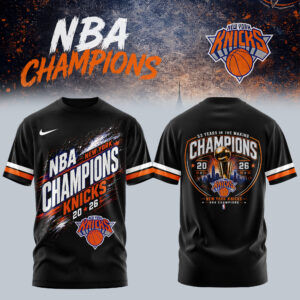 New York Knicks Merch 2026 Championship Celebration T-Shirt Fan Gift
