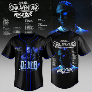 Ozuna Merch 2026 Una Aventura Concert Jersey Music Fan Gift