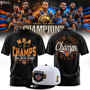 New York Knicks Merch 2026 Finals Winner T-Shirt Gift Ideas For Fans