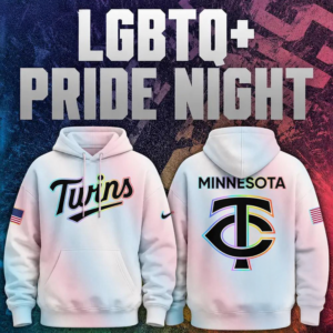 Minnesota Twins 2026 Lgbtq Pride Night Hoodie