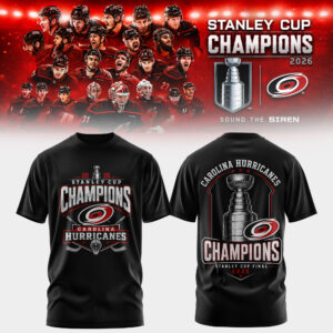 Carolina Hurricanes Merch 2026 Championship Celebration T-Shirt Hockey Lover Gift