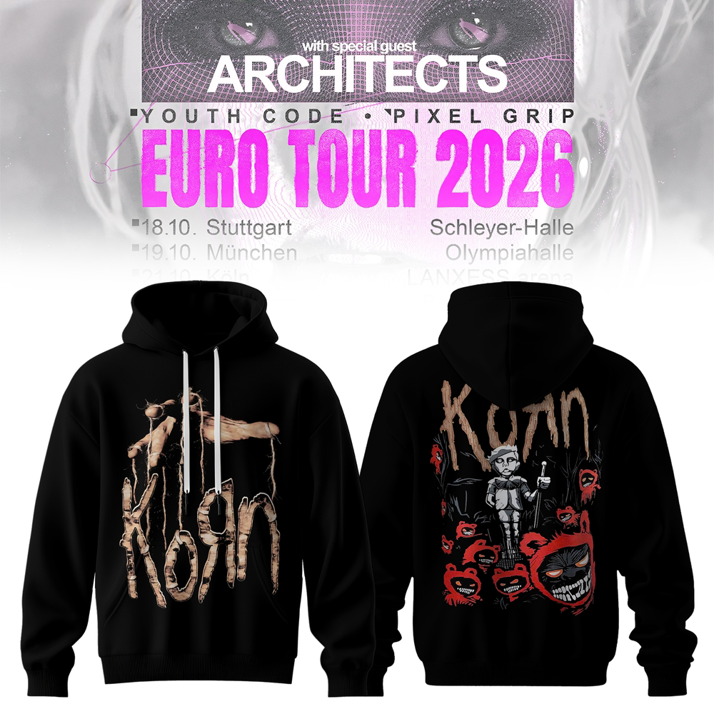 Korn Band Euro Tour 2026 Hoodie