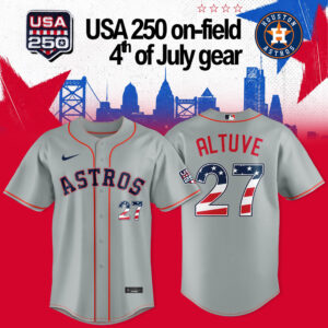 Houston Astros Altuve Usa 250 On Field Fan Jersey Edition