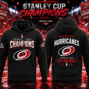 Carolina Hurricanes Merch 2026 Championship Celebration Hoodie Hockey Fan Gift