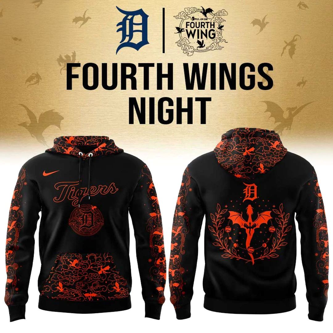 Fourth Wing Night All Over Print Hoodie Dragon Fantasy Hoodie Booktok Reader Gift