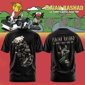 Isaiah Rashad Lil Sunnys Awful Road Trip Premium Music Fan T-Shirt