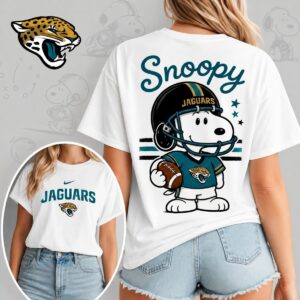 Jacksonville Jaguars X Snoopy Football Game Day Unisex T-Shirt